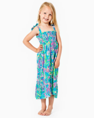 Girls Mini Rivera Midi Dress | Lilly Pulitzer