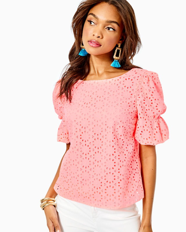 Shaila Top, , large - Lilly Pulitzer
