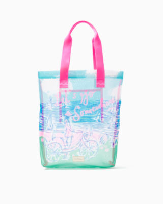 Lilly pulitzer store clear tote