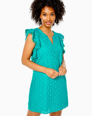 Astara Eyelet Dress, , large - Lilly Pulitzer