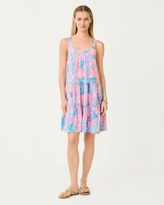 Lilly Pulitzer Loro Swing Dress In Animal Print