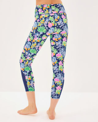 UPF 50+ Luxletic 24" Weekender High Rise Midi Legging, Aegean Navy Lilly Loves Disney, large image 3