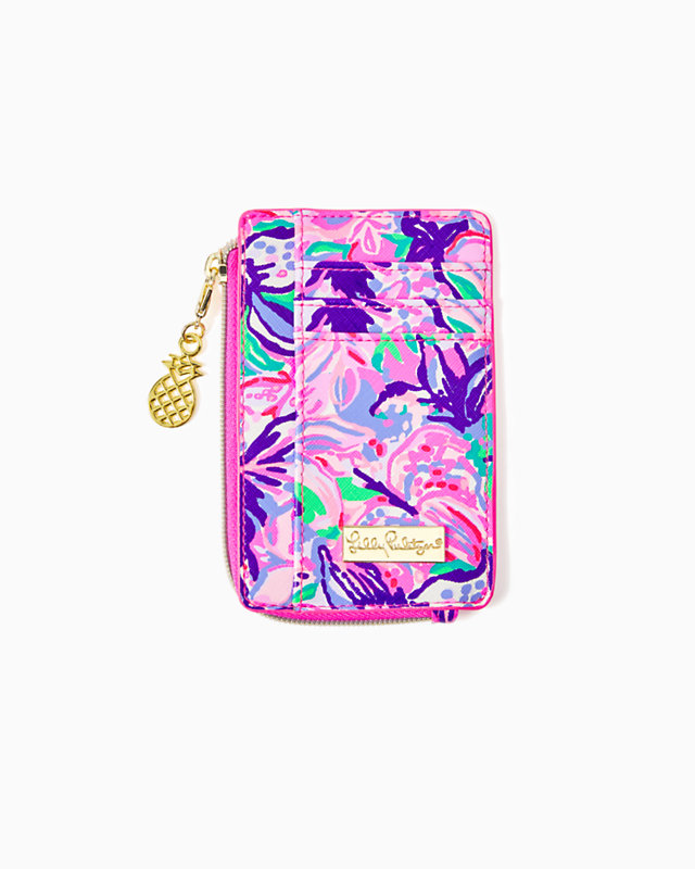 Printed Card Wallet, , large - Lilly Pulitzer