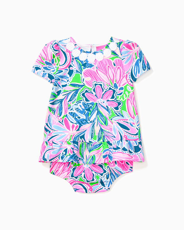 Dominique Infant Shift Dress, , large - Lilly Pulitzer