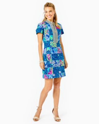 adrena stretch shift dress