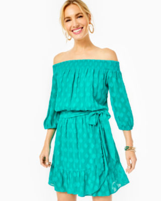 Lilly pulitzer outlet off the shoulder