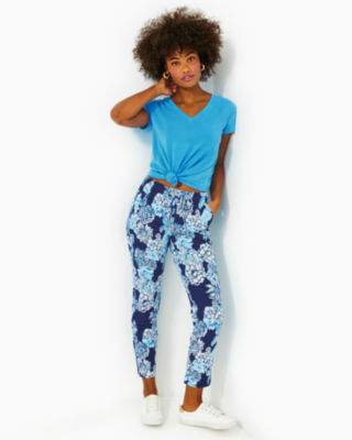 Navy Stylish Women's Pants