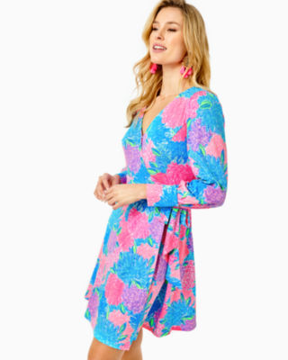 Rosalinda Wrap Dress, , large - Lilly Pulitzer