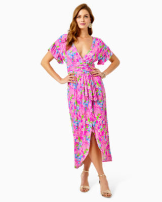 Anchorage Midi Dress, , large - Lilly Pulitzer