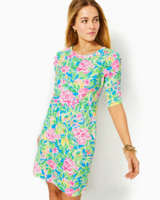 Lilly Pulitzer Weekend High-Rise Midi Multi Splashdance XXL