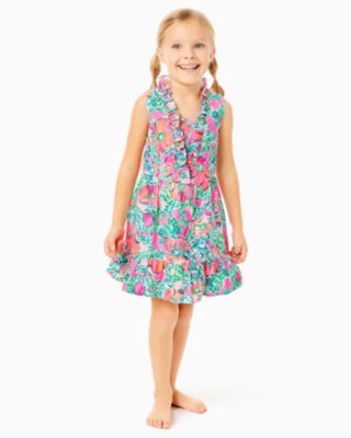 Girls Mini Tersa Dress, , large - Lilly Pulitzer