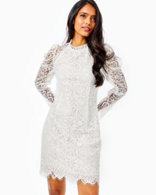 Averi Lace Dress, , large - Lilly Pulitzer