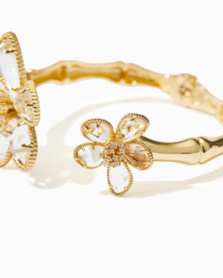 Golden Blooms Bracelet, Gold Metallic, large image 4 - Lilly Pulitzer