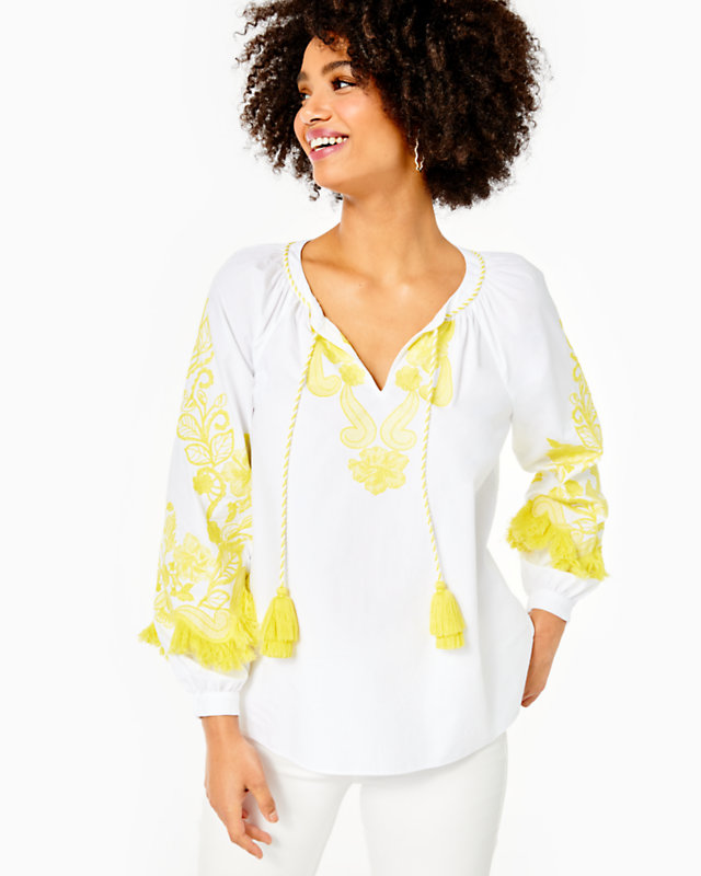 Kaydence Tunic Top, , large - Lilly Pulitzer