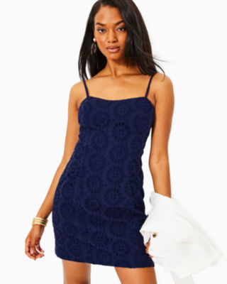 Lilly pulitzer sale navy dress