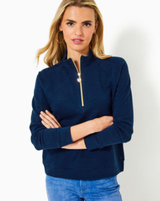 Women's Zip Neck Sweatshirts & Pullovers | Lilly Pulitzer