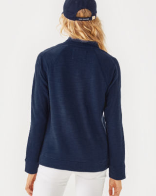 Luxletic Ashlee Half-Zip Pullover, True Navy, large image 1