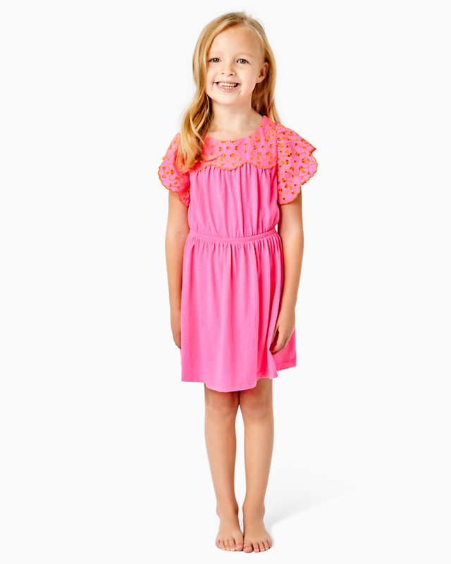 Girls Evette Dress, , large - Lilly Pulitzer