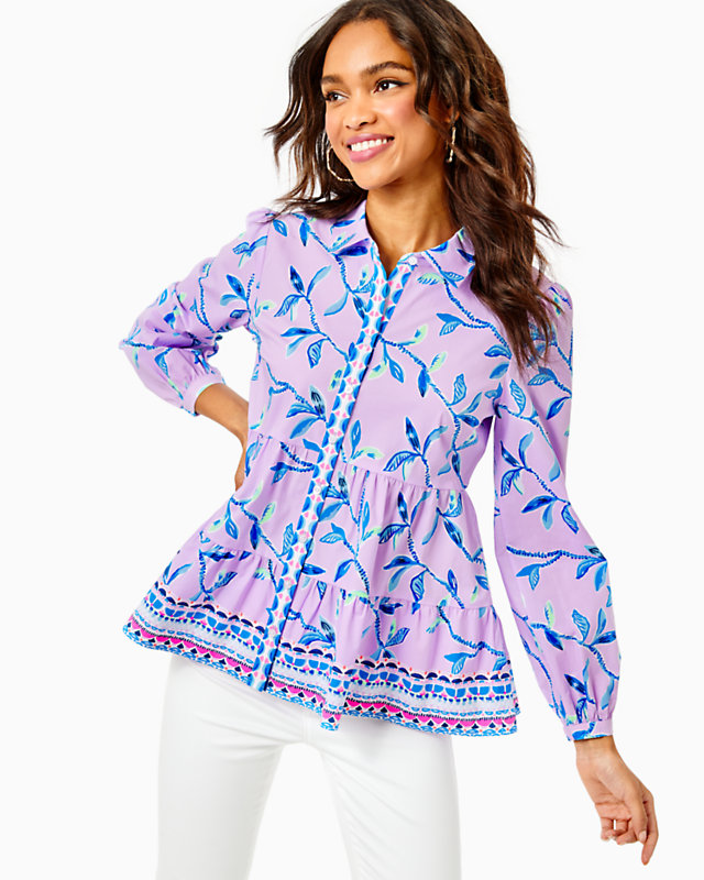 Kenna Stretch Top, , large - Lilly Pulitzer