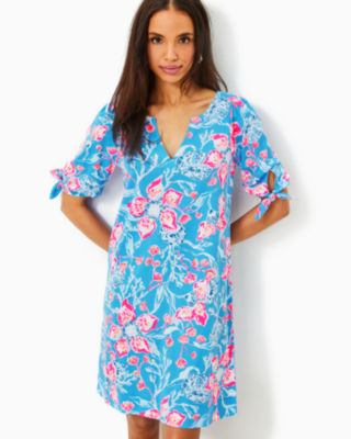 Easley T-Shirt Dress, Multi Bahamian Rhapsody, large - Lilly Pulitzer