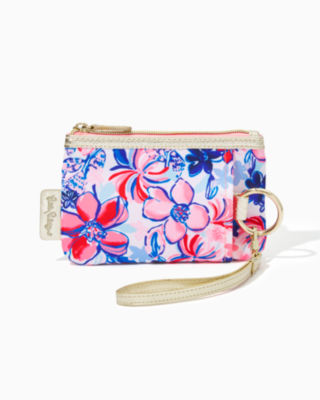 Printed Zip Top Wallet, , large - Lilly Pulitzer