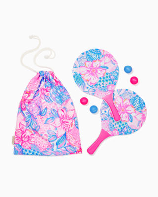 Printed Paddle Ball Set, , large - Lilly Pulitzer