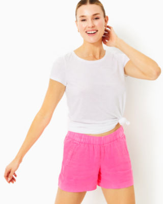 Pink Stylish Women's Shorts