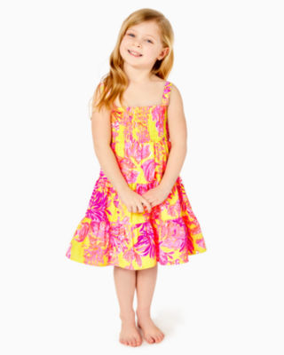 Girls Violet Dress, , large - Lilly Pulitzer