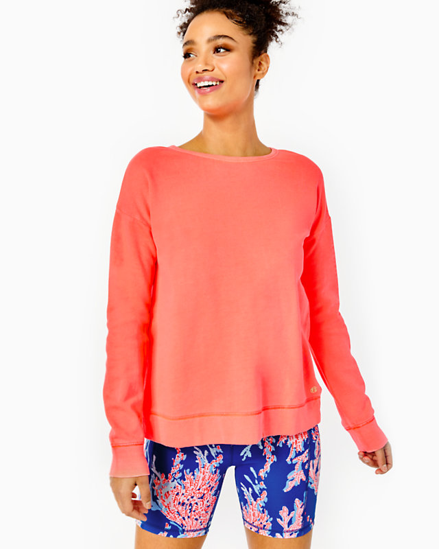 Luxletic Biscaya Cross-Back Pullover, , large - Lilly Pulitzer