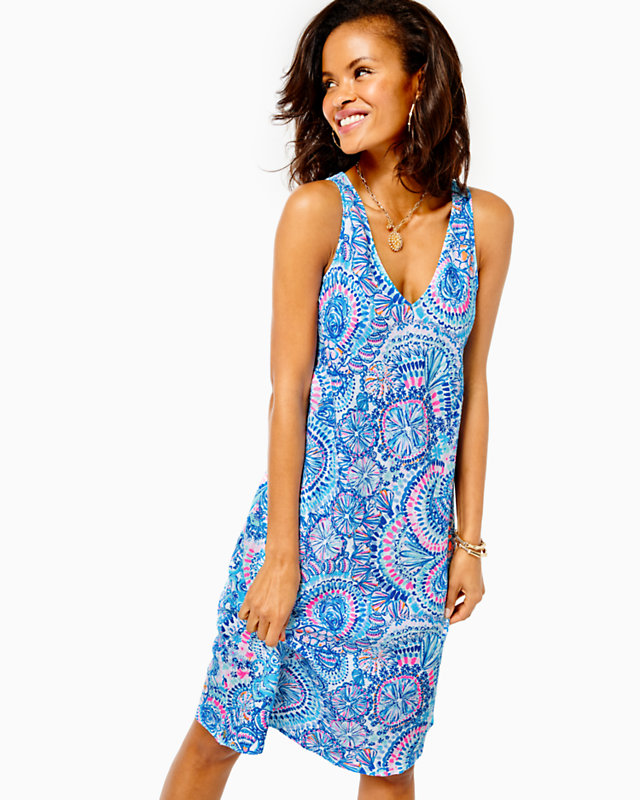 Florin Linen Dress, , large - Lilly Pulitzer