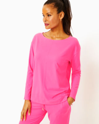 Ladies SHECANcer Hot Pink UPF50+ Sun Protective Long Sleeve