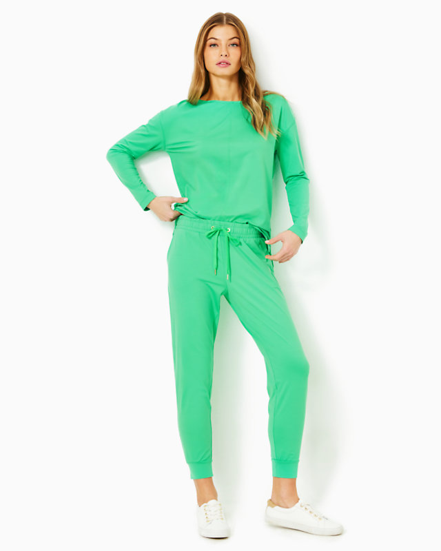 Downtime Jersey Set in Spearmint - Lilly Pulitzer