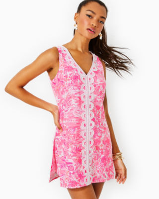 Lilly pulitzer v outlet neck dress