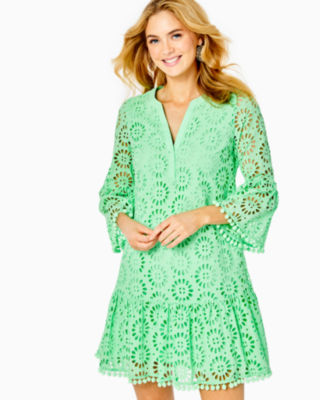 Lilly Pulitzer green Eyelet dress Dresses Images 2022