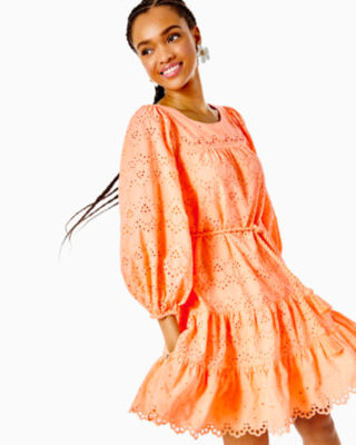 lilly pulitzer eyelet dress