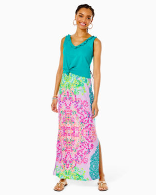 Inez Maxi Skirt, , large - Lilly Pulitzer