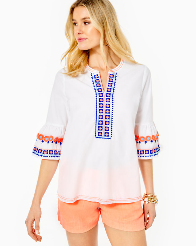 Rissa Tunic Top, , large - Lilly Pulitzer
