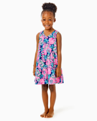 Girls Mini Lorina Dress, , large - Lilly Pulitzer