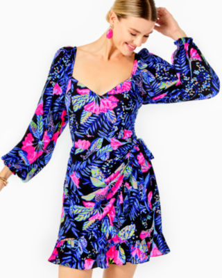 Lilly pulitzer long sleeve dress best sale