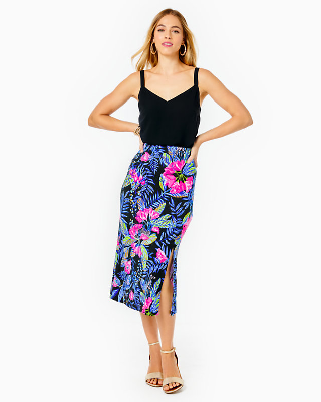 Britty Midi Skirt, , large - Lilly Pulitzer