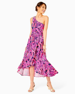 Lilly pulitzer shop one shoulder dress