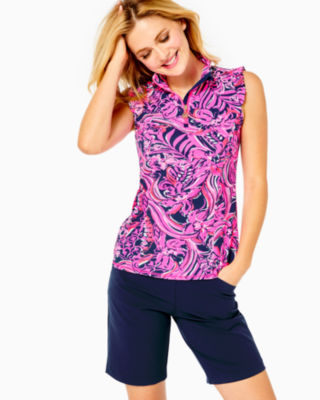 UPF 50+ Larissa Half-Zip Top, , large - Lilly Pulitzer