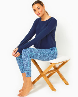 Lilly Pulitzer Luxletic Blue Leggings Size XXL - 44% off