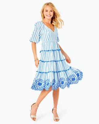 Sidney Midi Dress, , large - Lilly Pulitzer