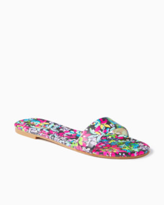 Emery Slide Sandal, , large - Lilly Pulitzer