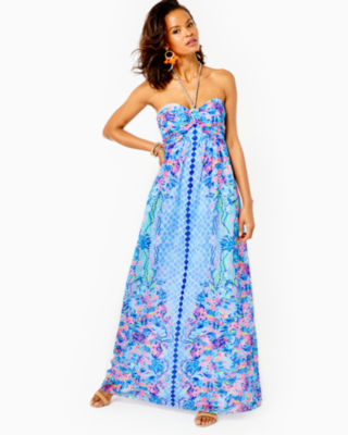 Lilly Pulitzer Viv Maxi Dress Big Apple Buddy