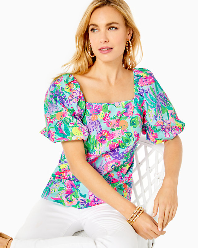 Lettie Top, , large - Lilly Pulitzer