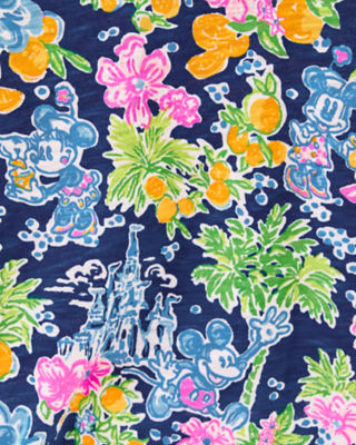 Etta V-Neck Top, Aegean Navy Lilly Loves Disney, large image 4