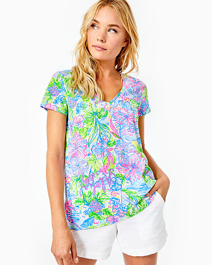 Women's Multicolor Tees | Colorful Tees | Lilly Pulitzer