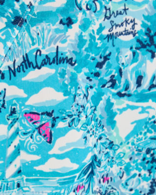 UPF 50+ Skipper Popover, Blue Peri Lilly Loves North Carolina, large image 4 - Lilly Pulitzer